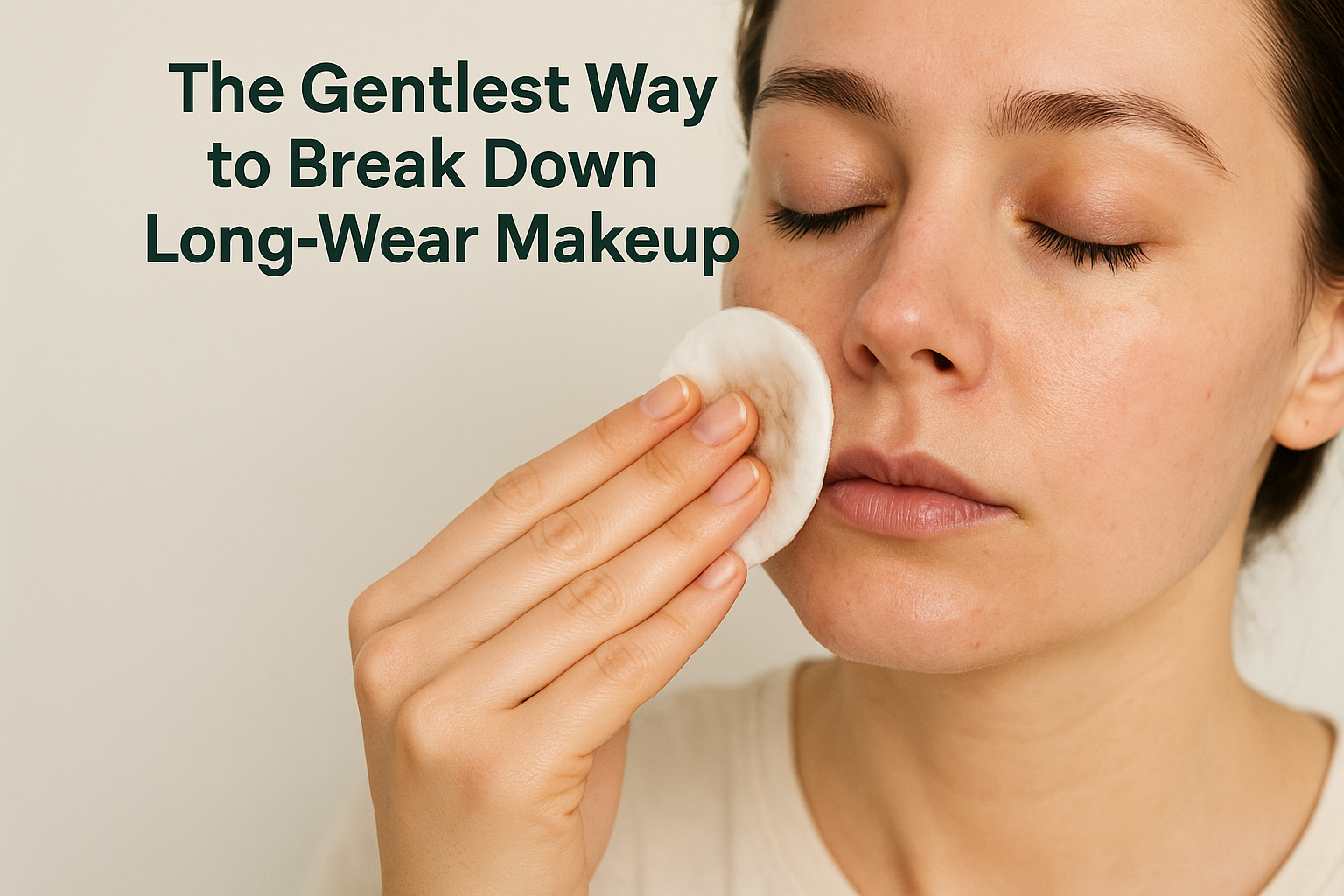 The Gentlest Way to Break Down Long-Wear Makeup