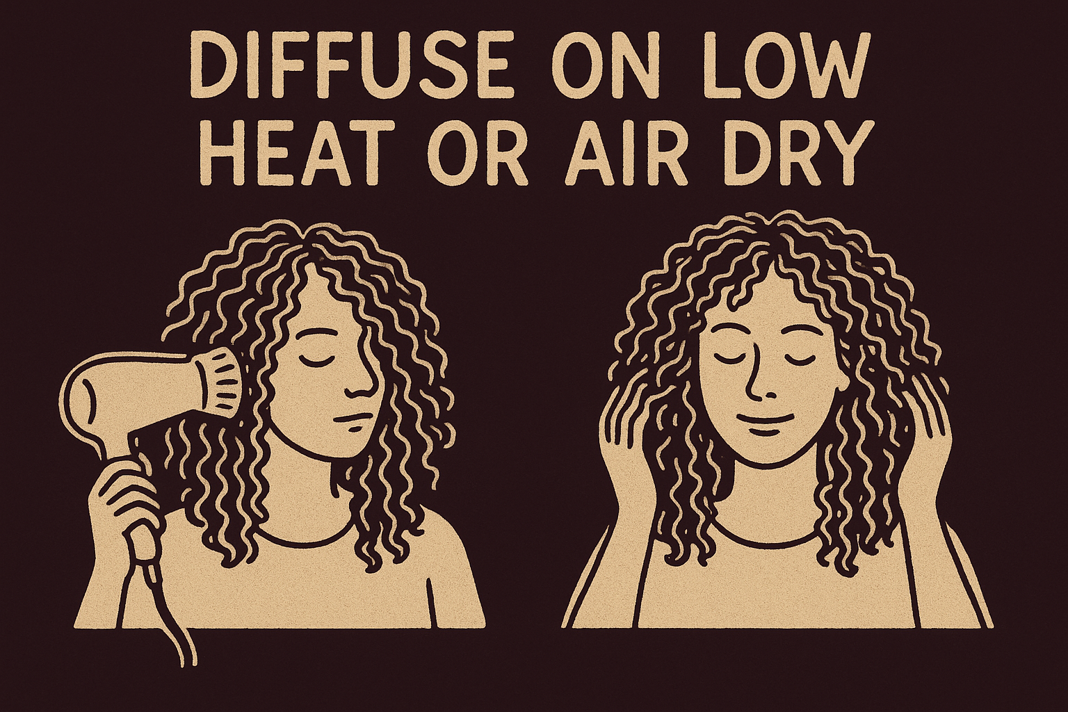 Diffuse on low heat or air dry