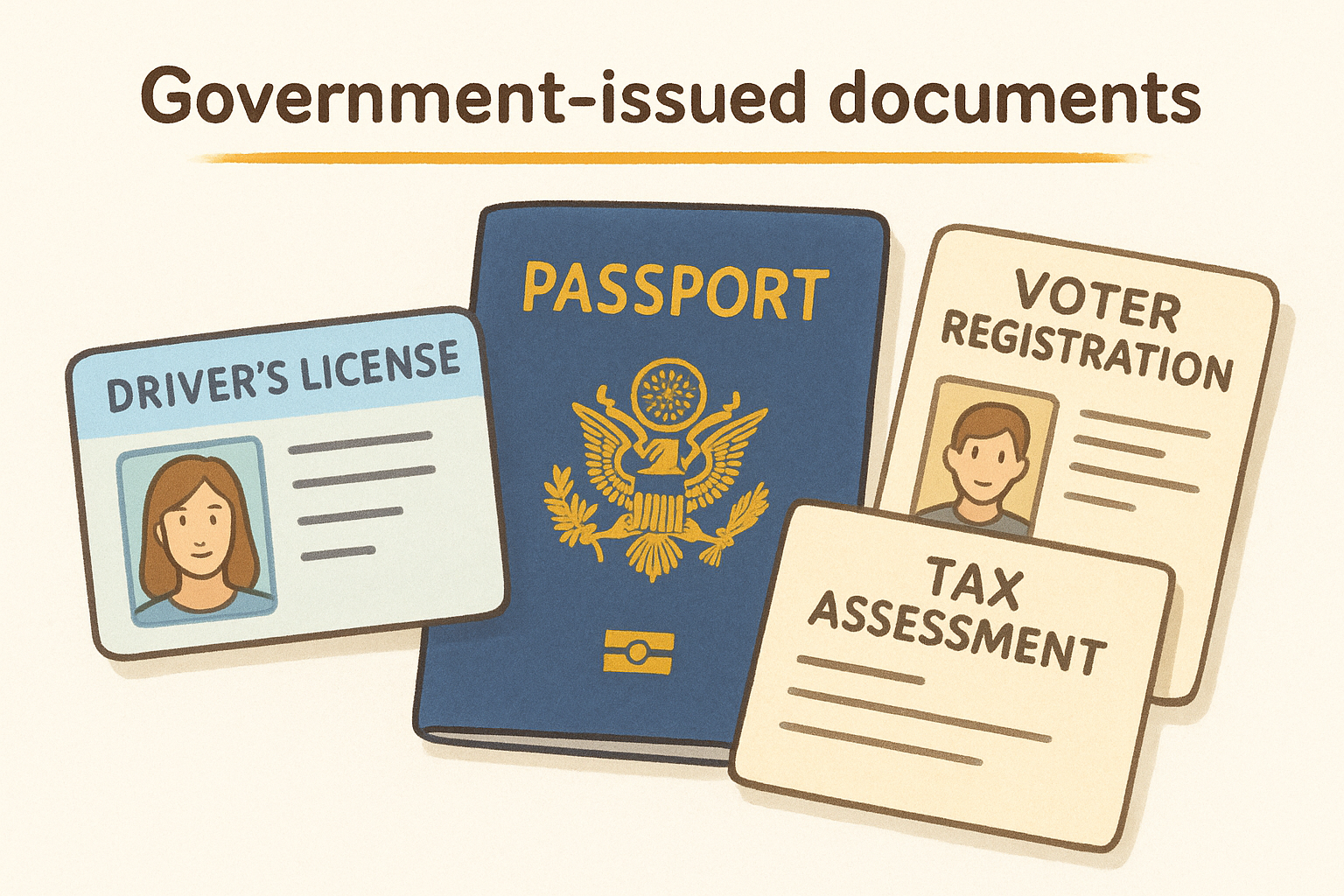 Government-issued documents