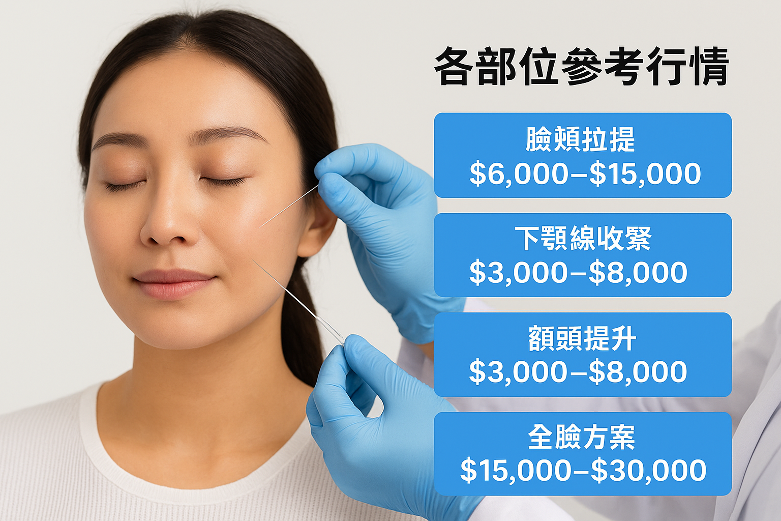 各部位參考行情