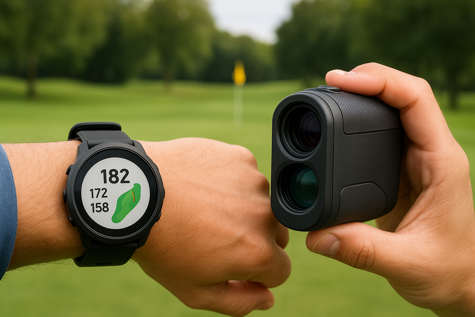GPS watch vs laser rangefinder and who wins