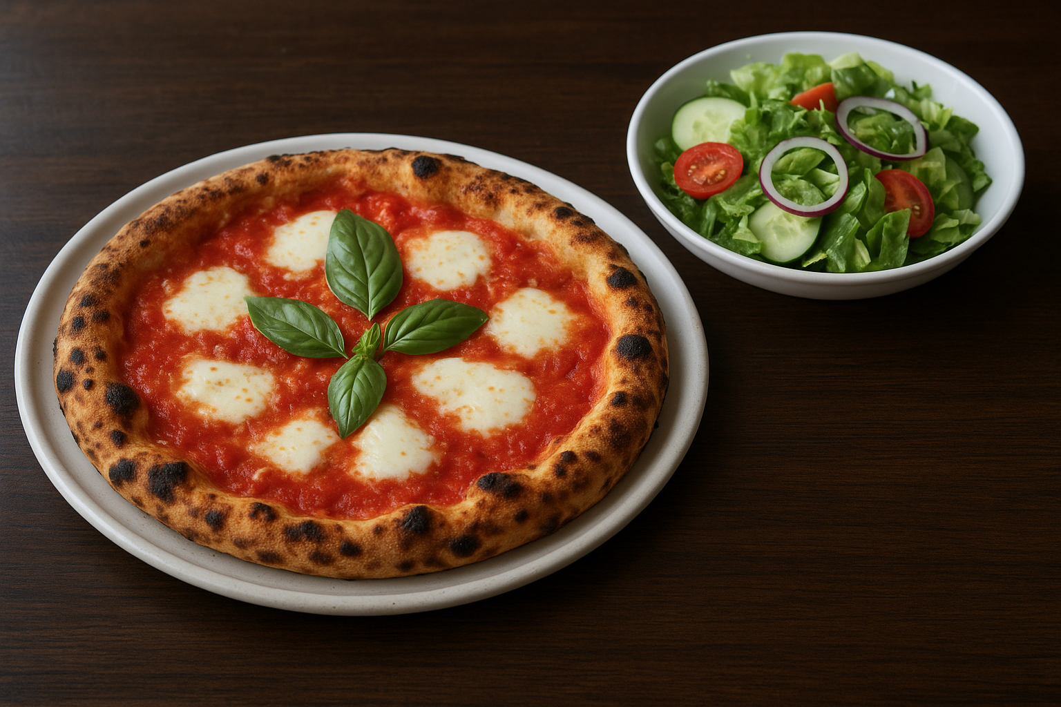 Prioritize gluten-free pizza and simple Italian plates