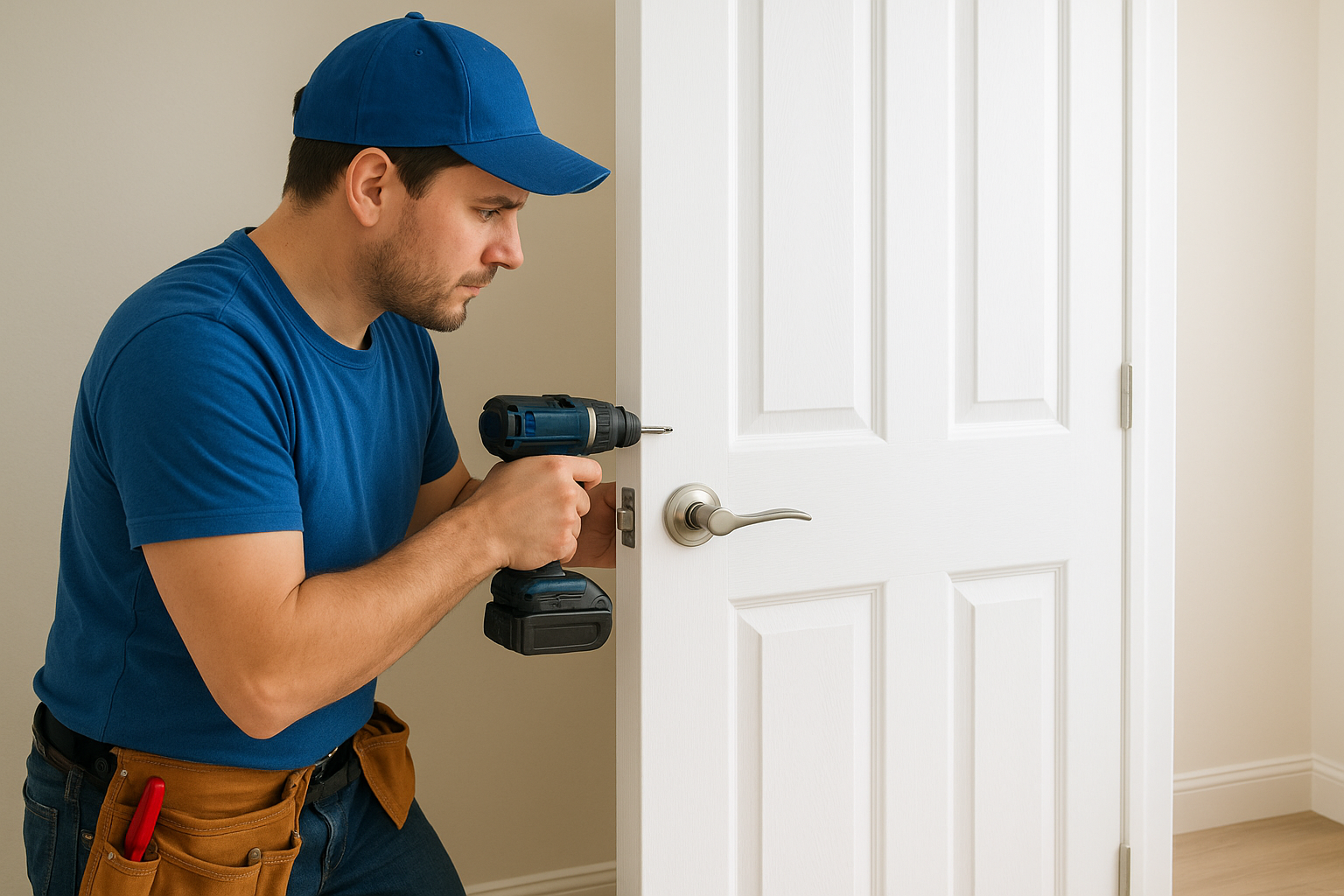 What a professional door install includes