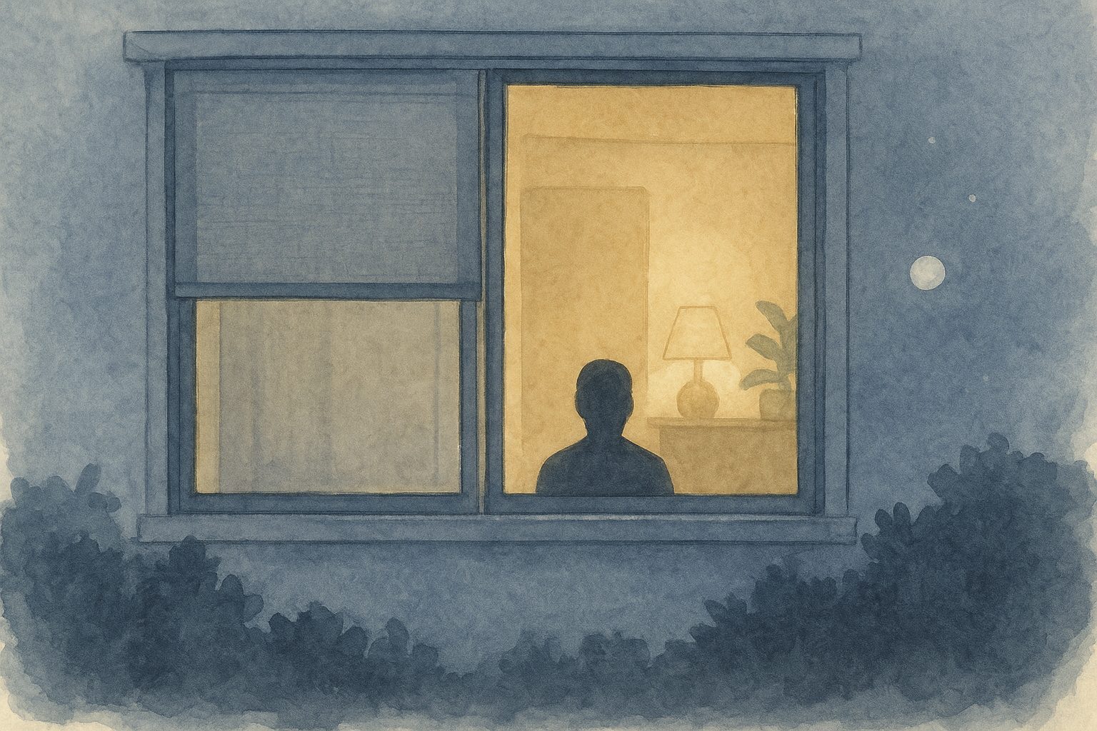 Why solar shades lose privacy after dark