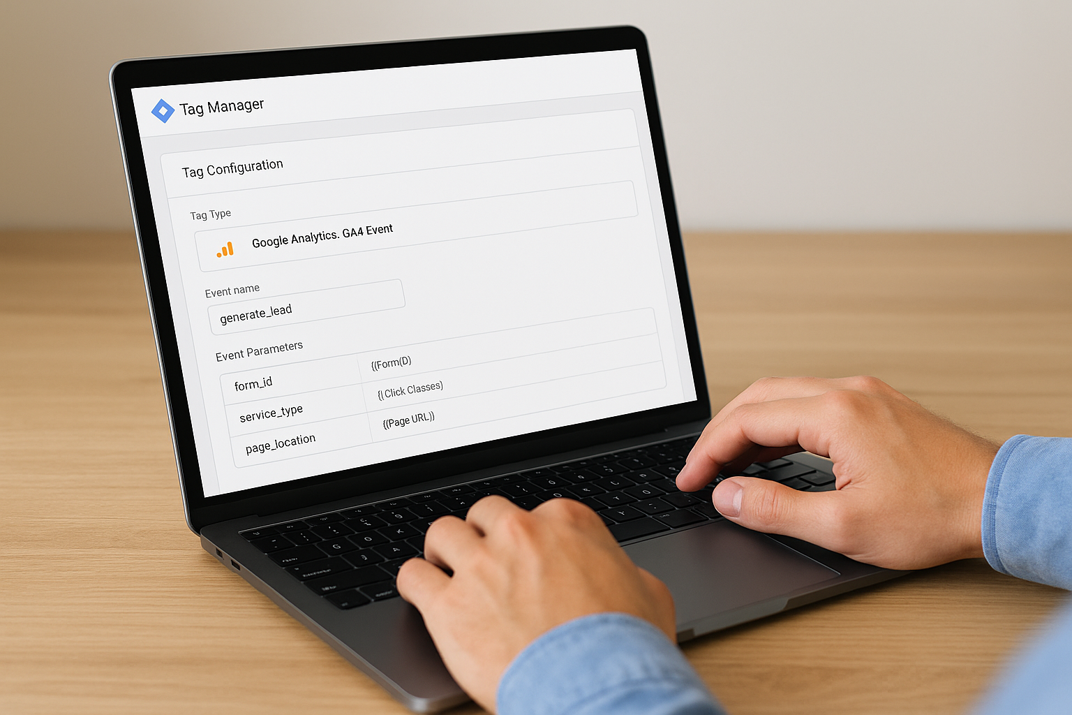 Configure the GA4 event tag in GTM