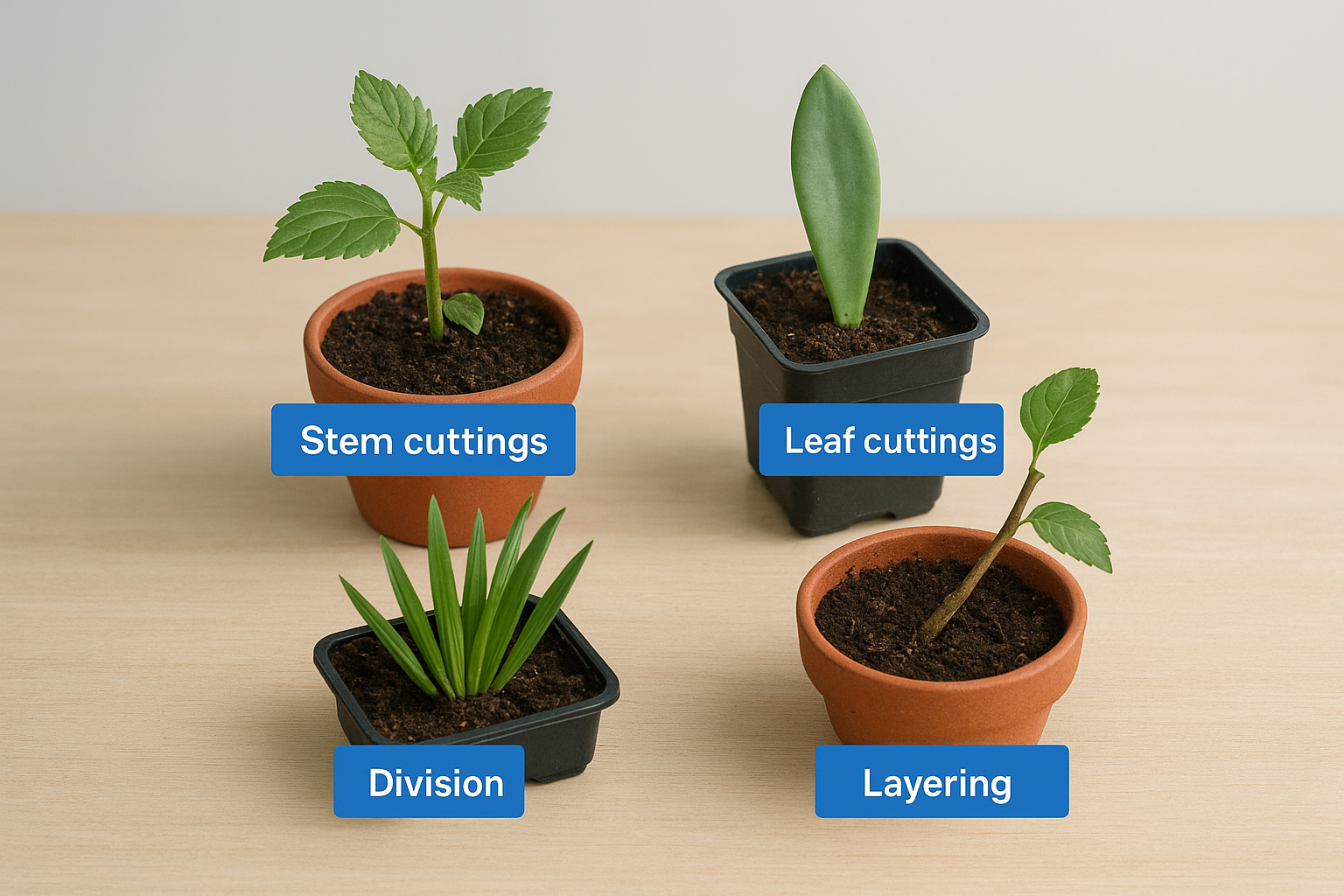 Common vegetative methods