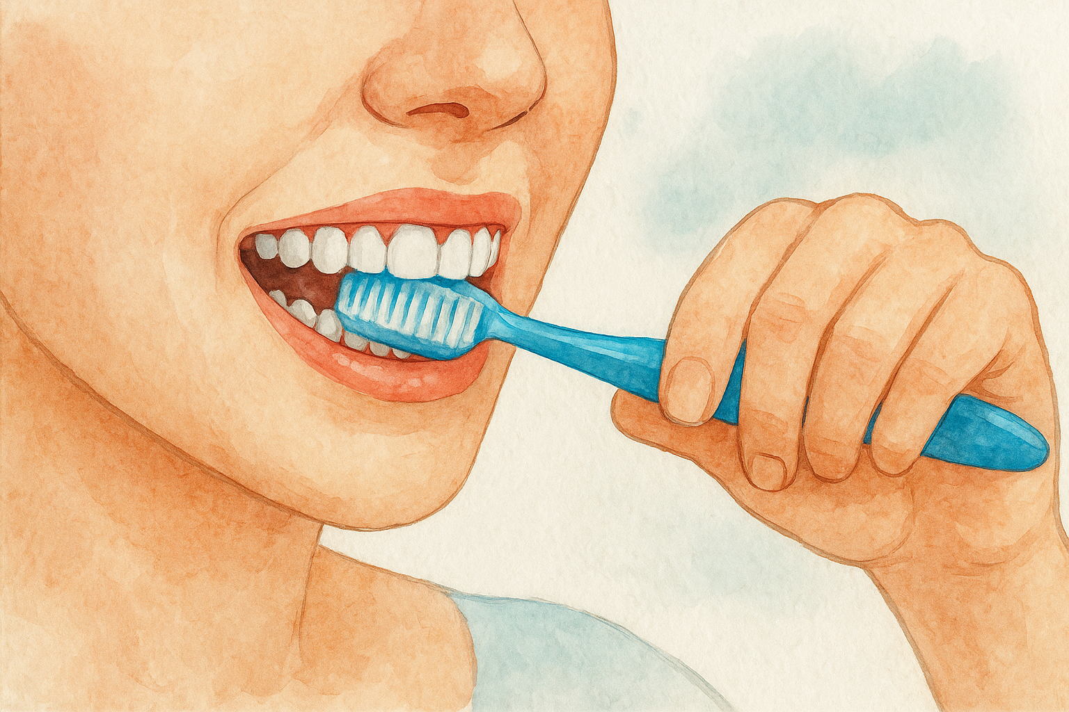 The correct brushing technique