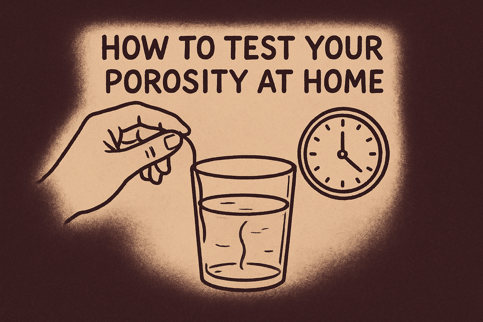 How to test your porosity at home
