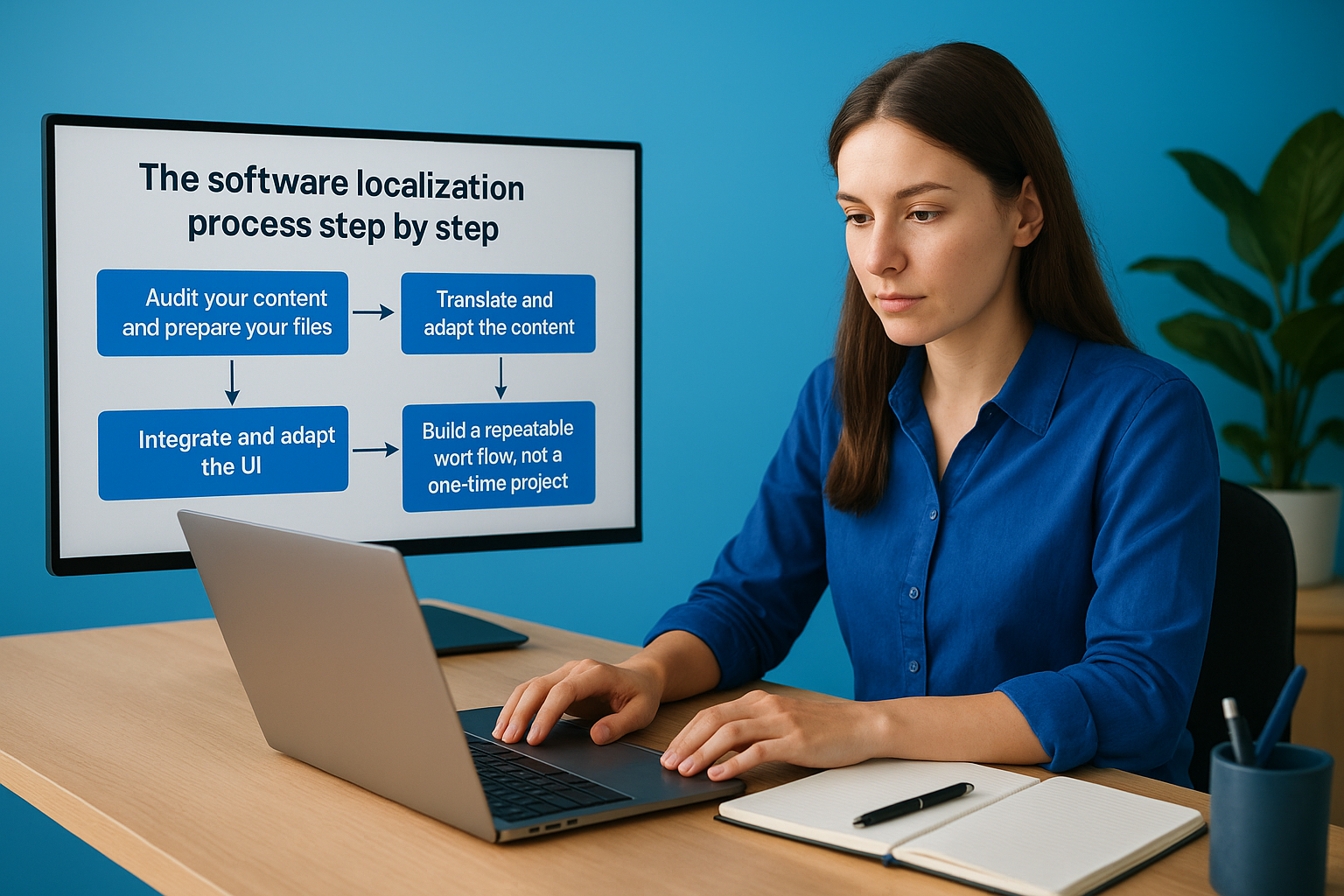The software localization process step by step