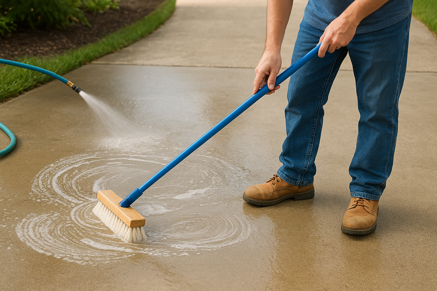 Use the right scrubbing technique
