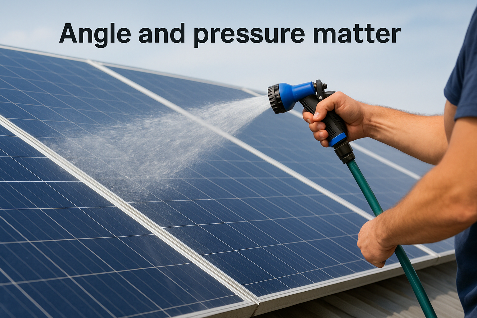 Angle and pressure matter