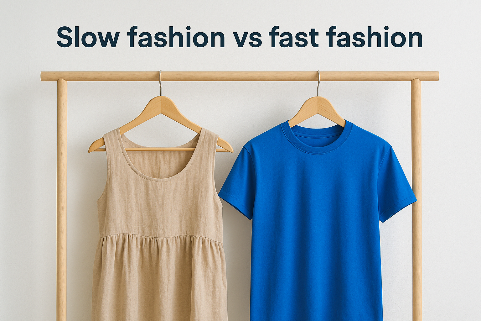 Slow fashion vs fast fashion