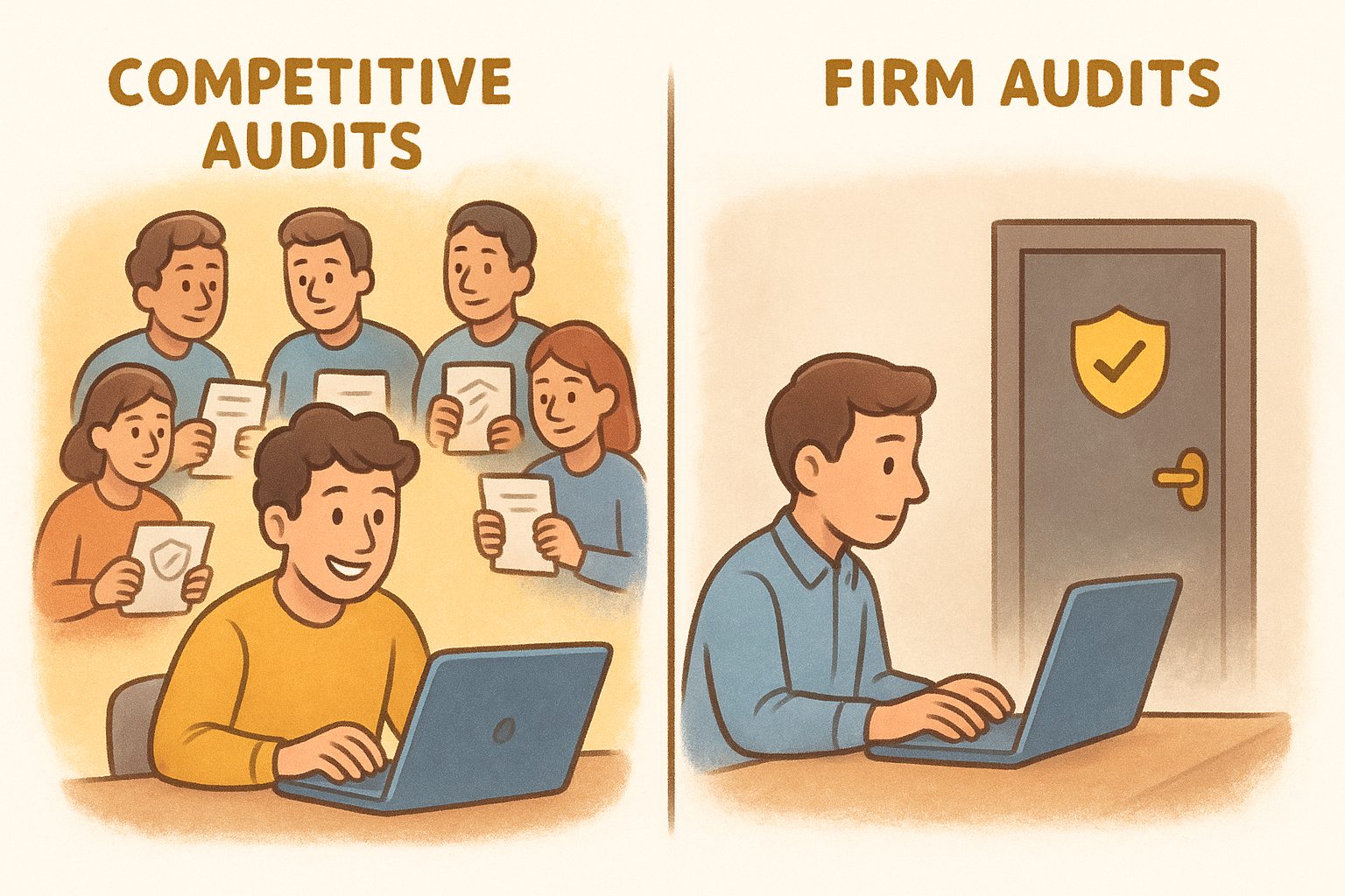 How competitive audits differ from firm audits