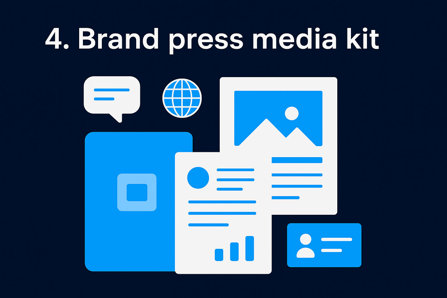 4. Brand press media kit