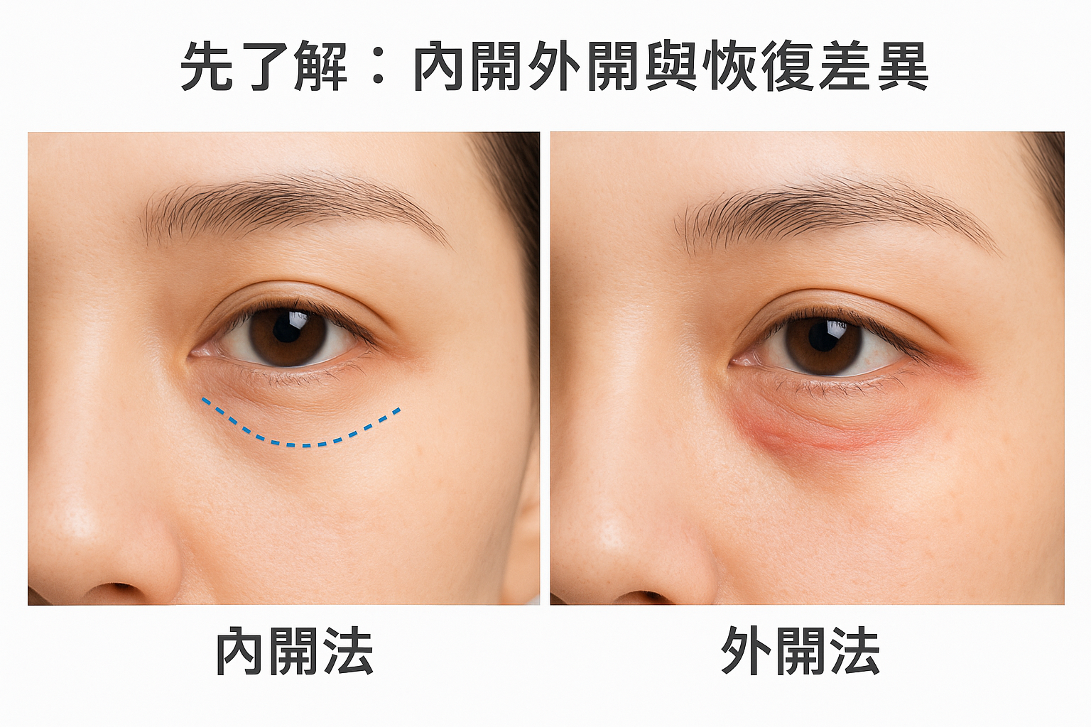 先了解：內開外開與恢復差異
