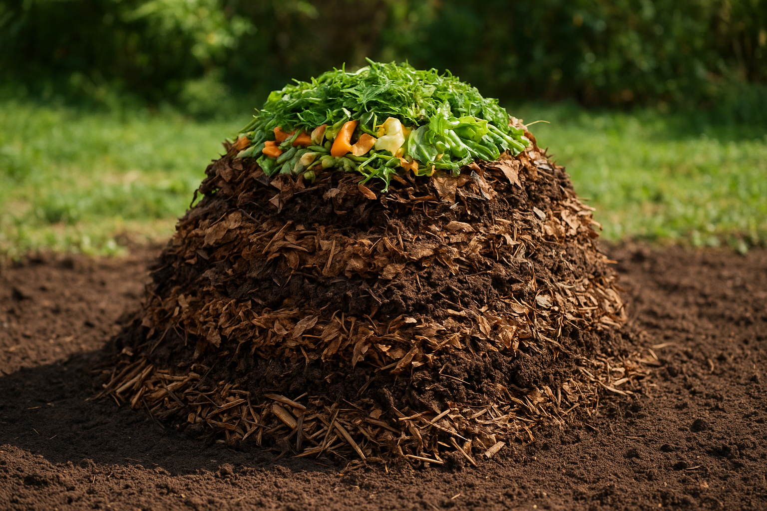 Layer your pile from the ground up