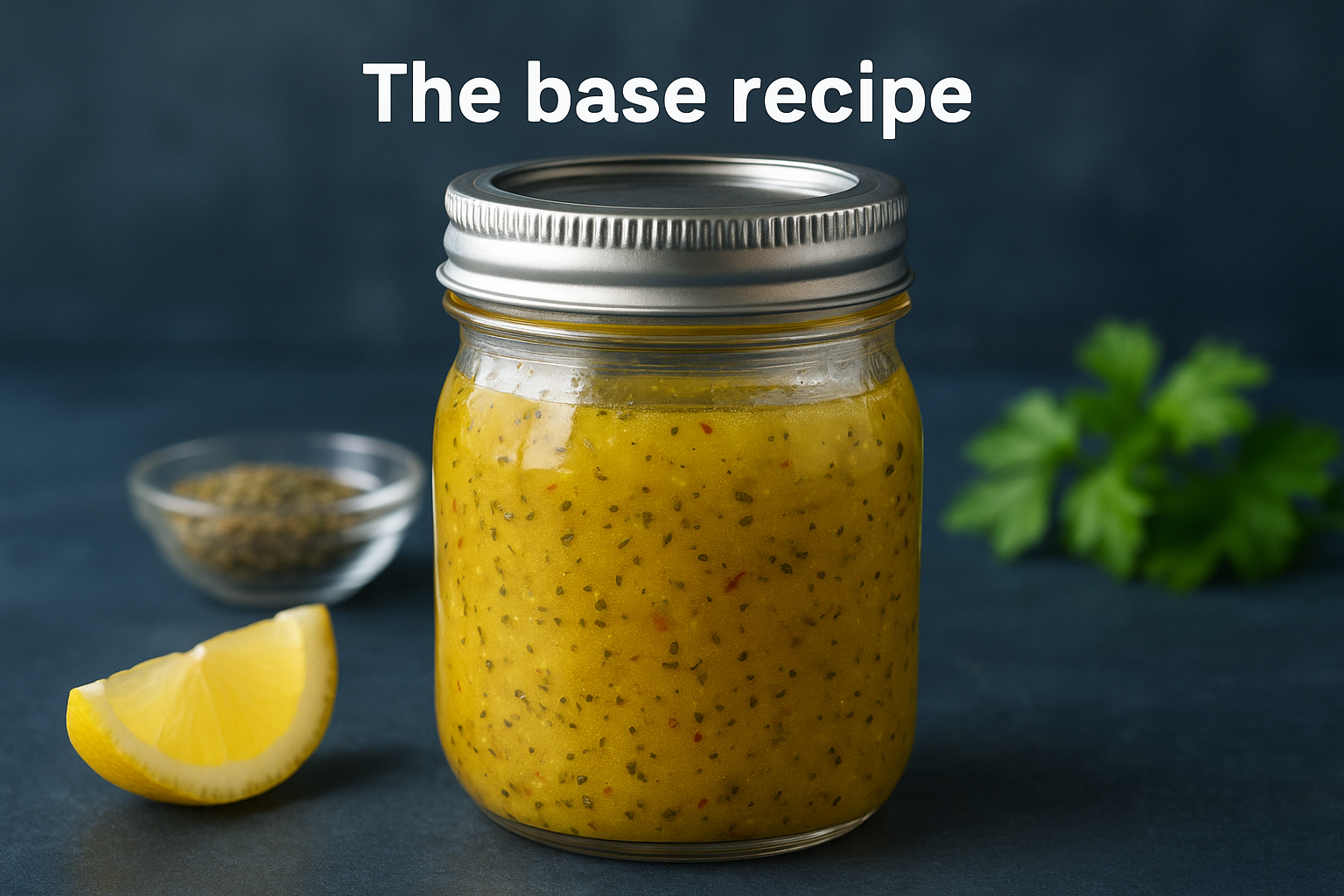The base recipe