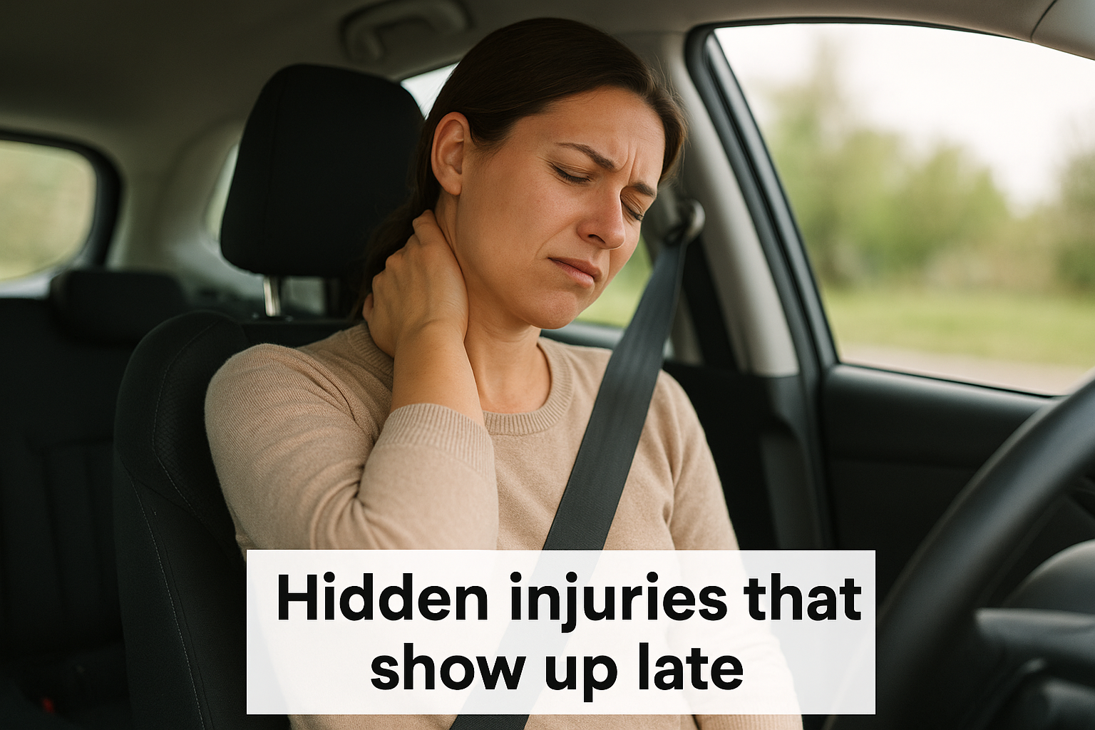 Hidden injuries that show up late