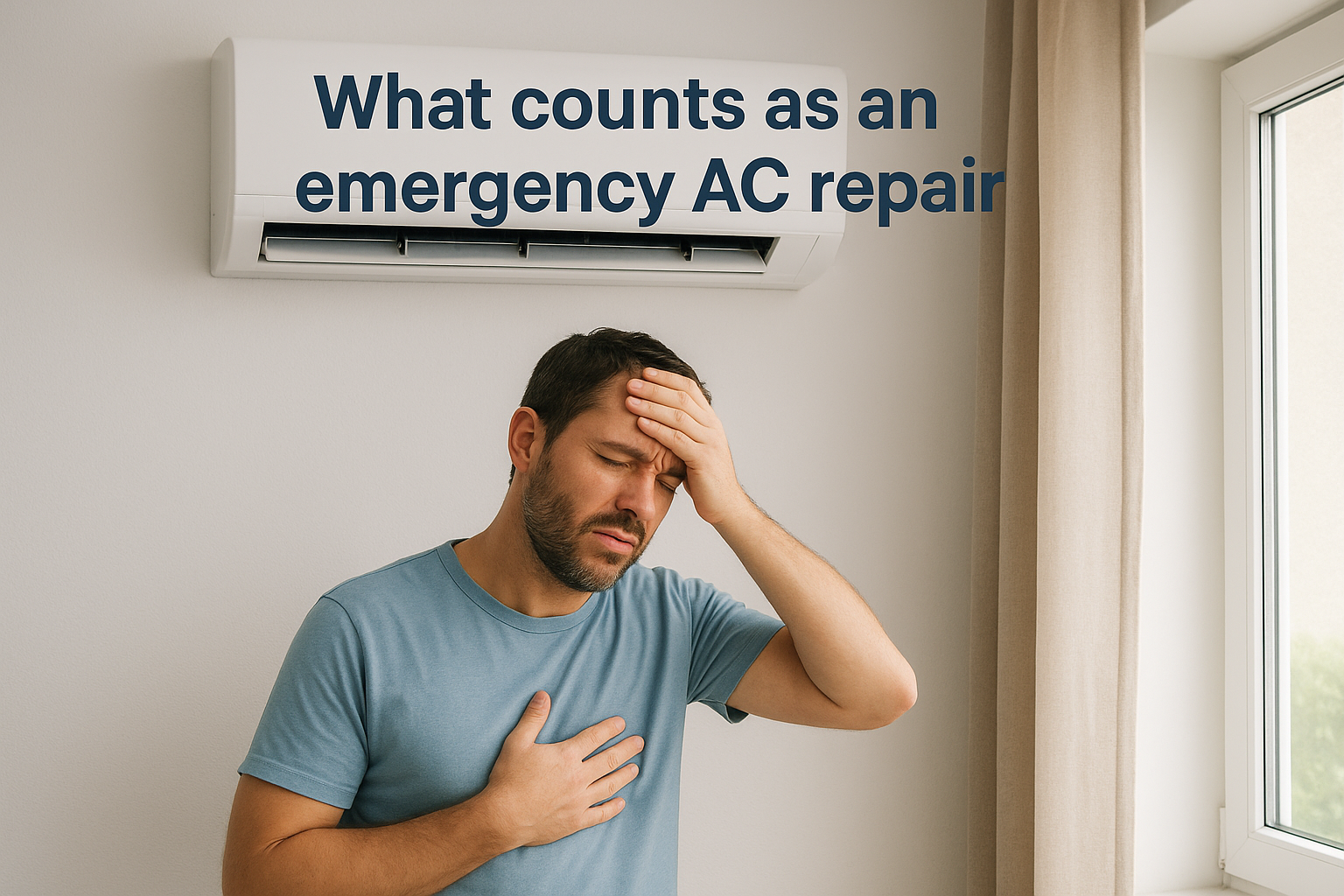 What counts as an emergency AC repair