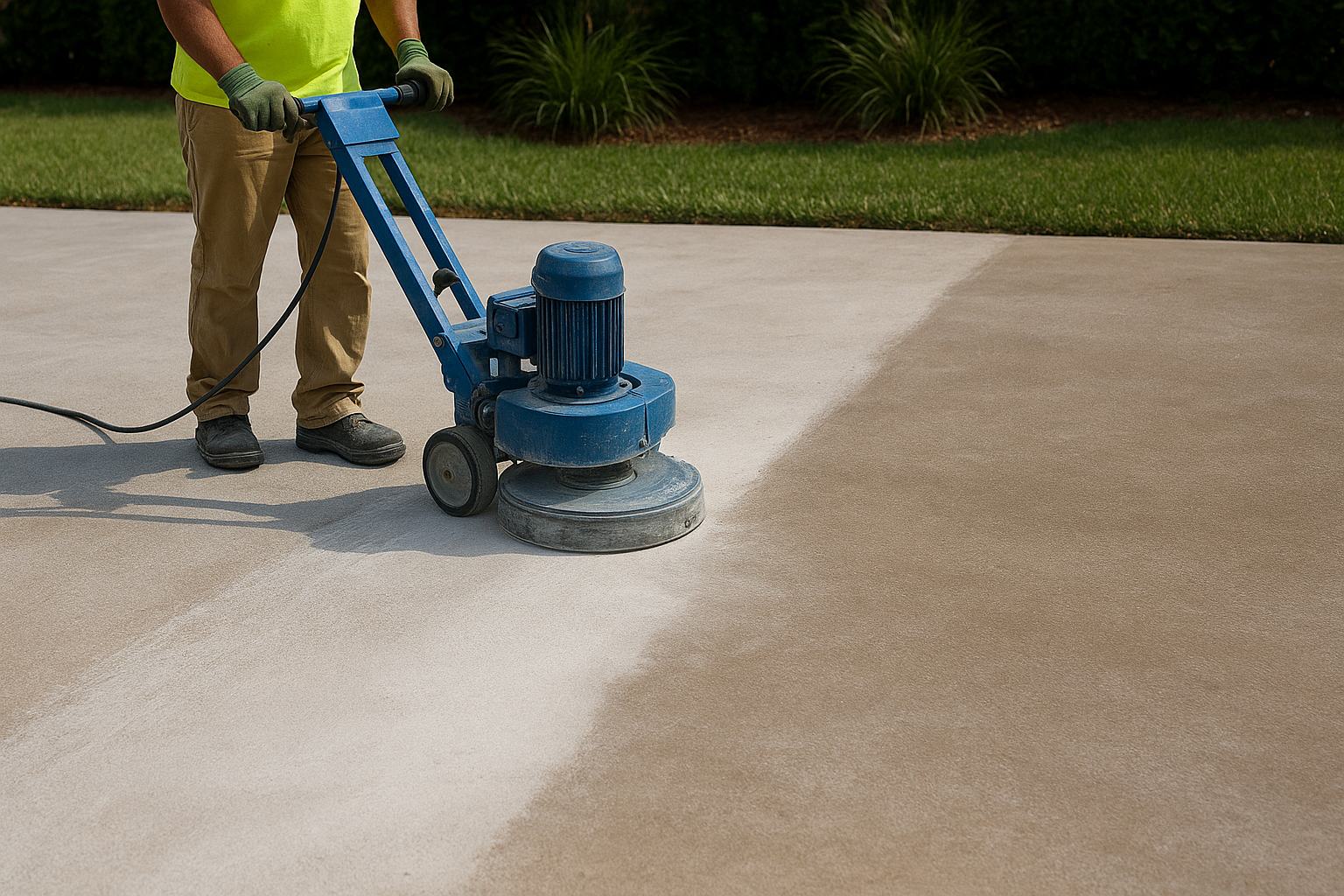 What proper prep looks like on Florida concrete