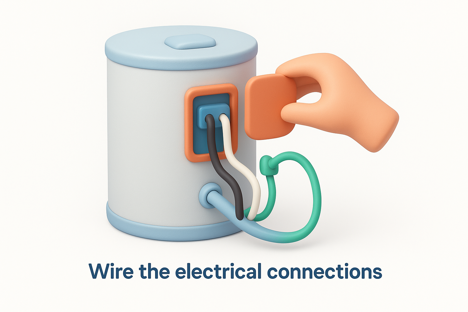 Wire the electrical connections