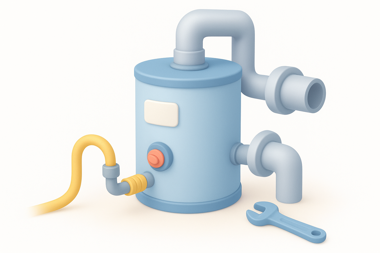 Connect the gas line and vent