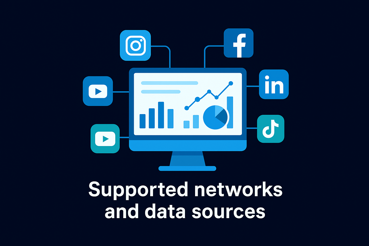 Supported networks and data sources