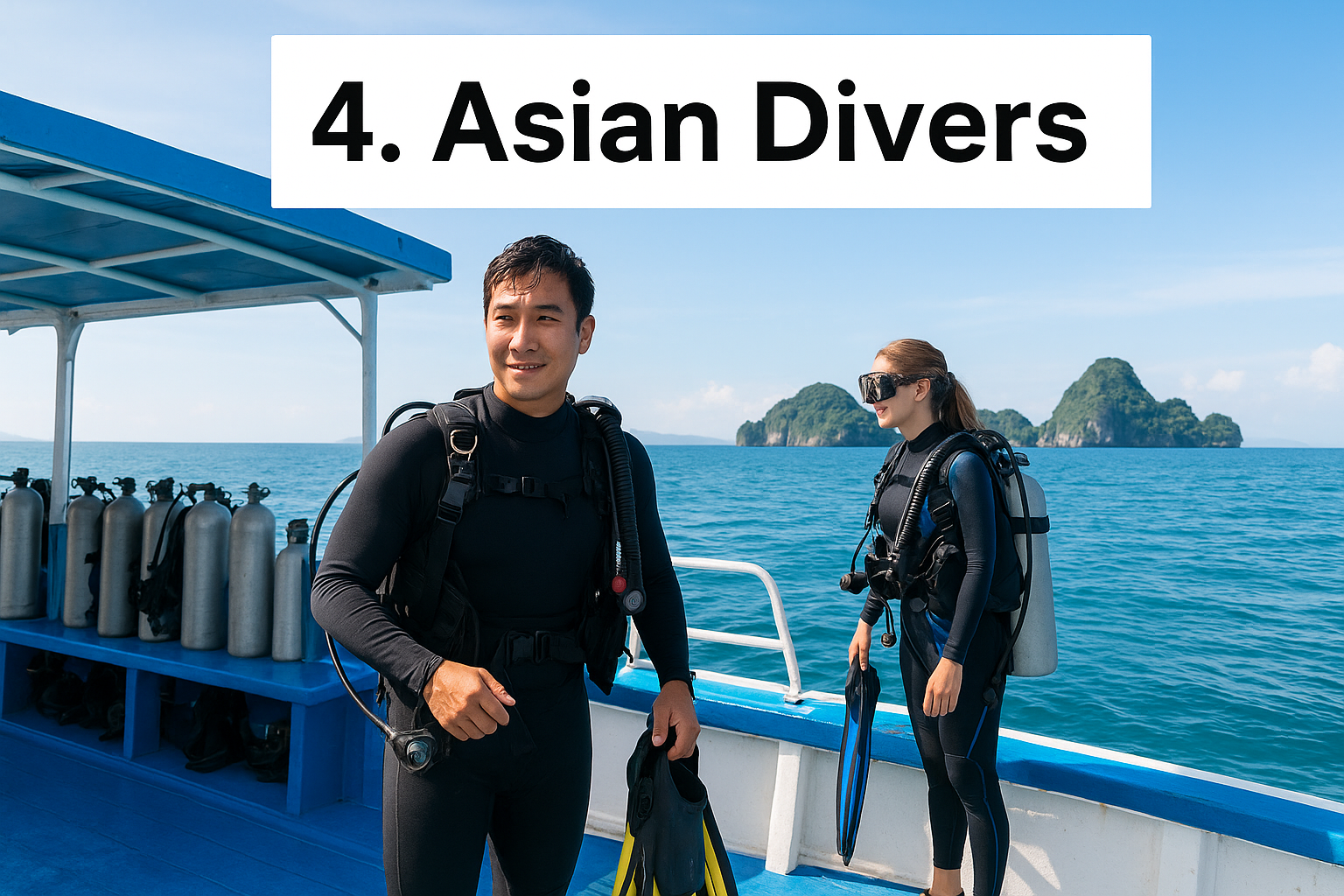 4. Asian Divers