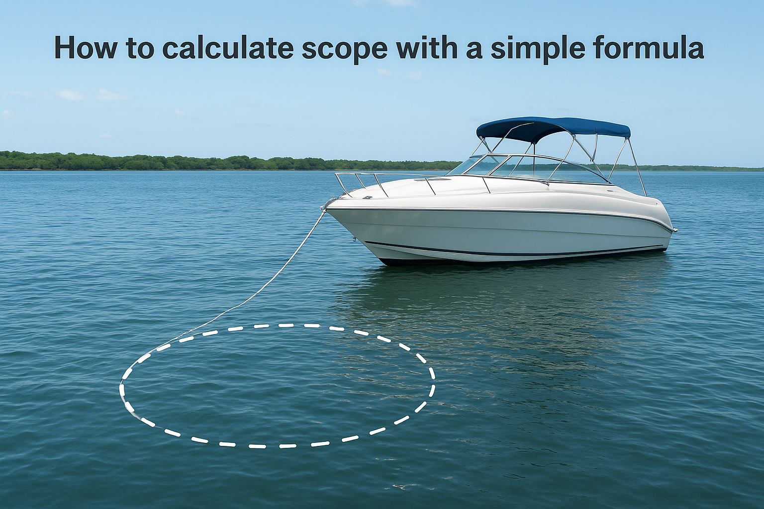 How to calculate scope with a simple formula
