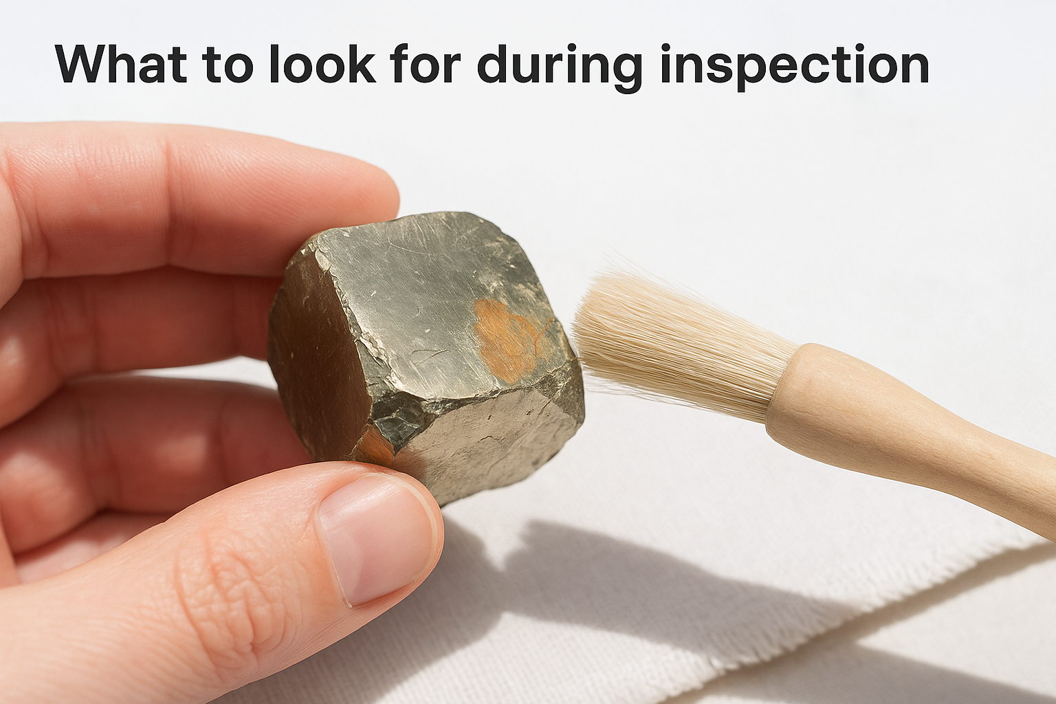 What to look for during inspection