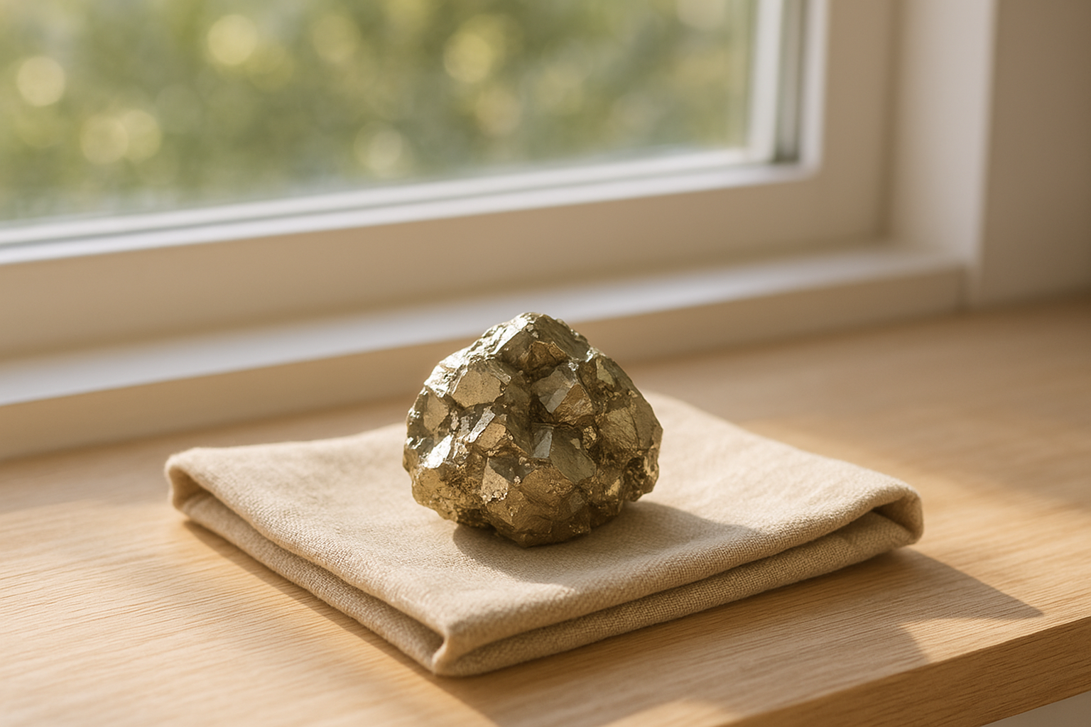 Charging with morning sunlight