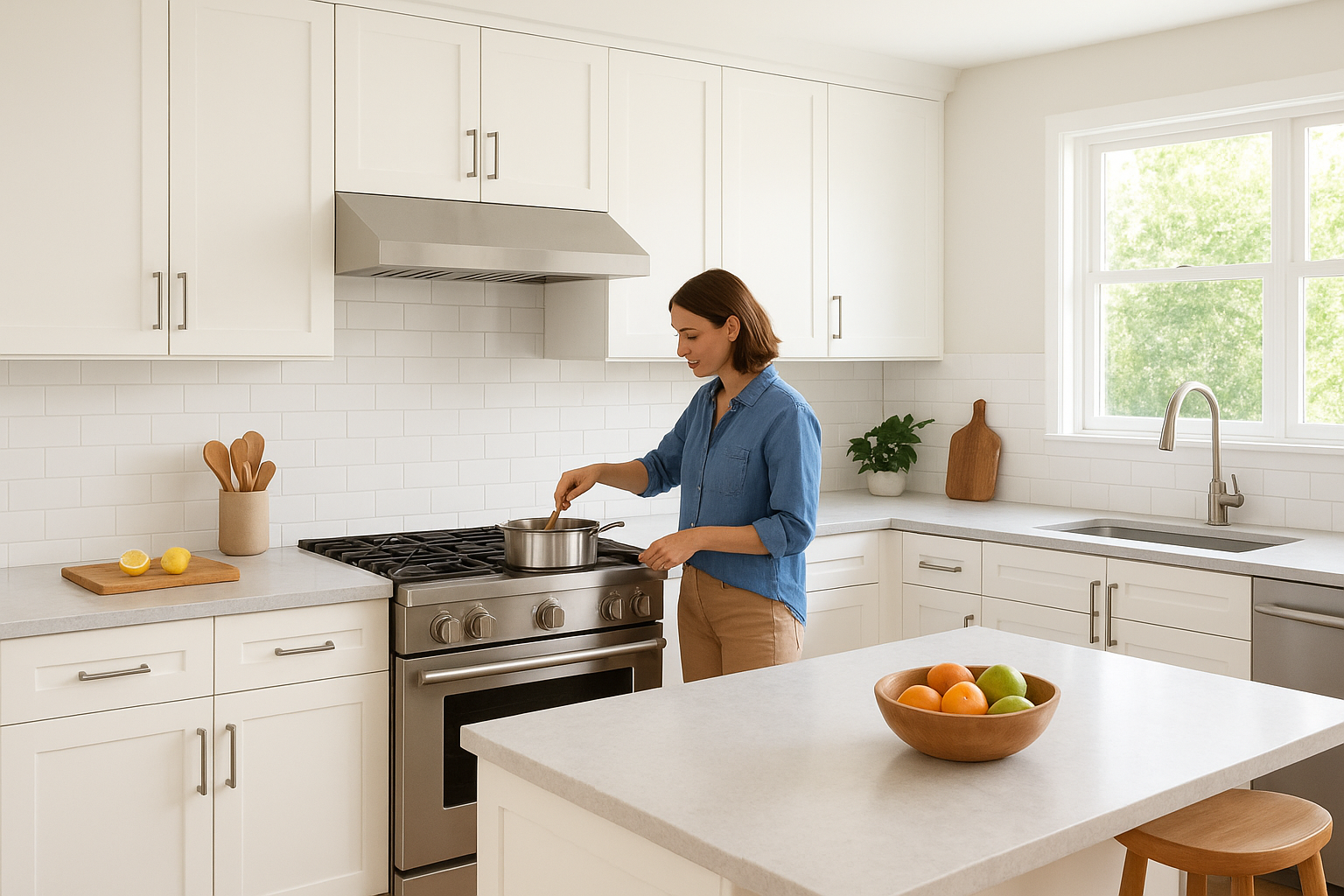 Choose a layout that matches how you cook