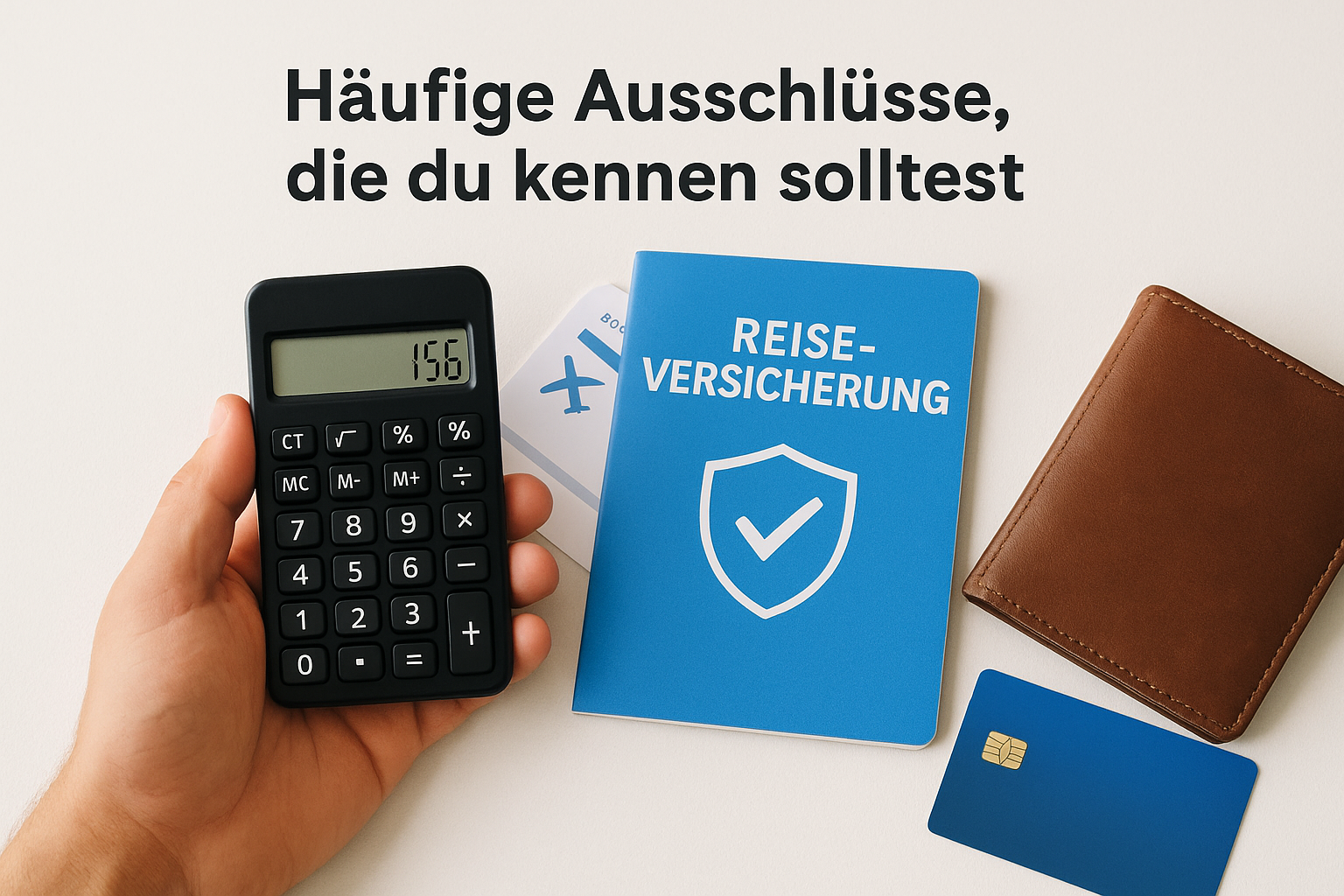 Häufige Ausschlüsse, die du kennen solltest