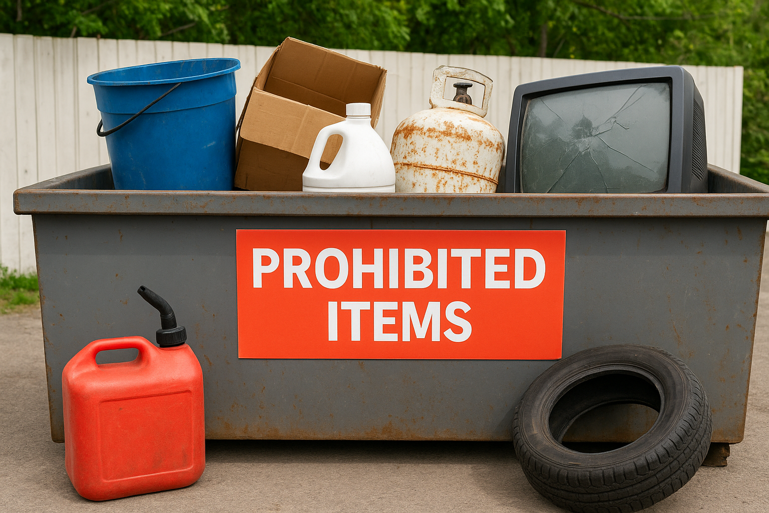 Prohibited items