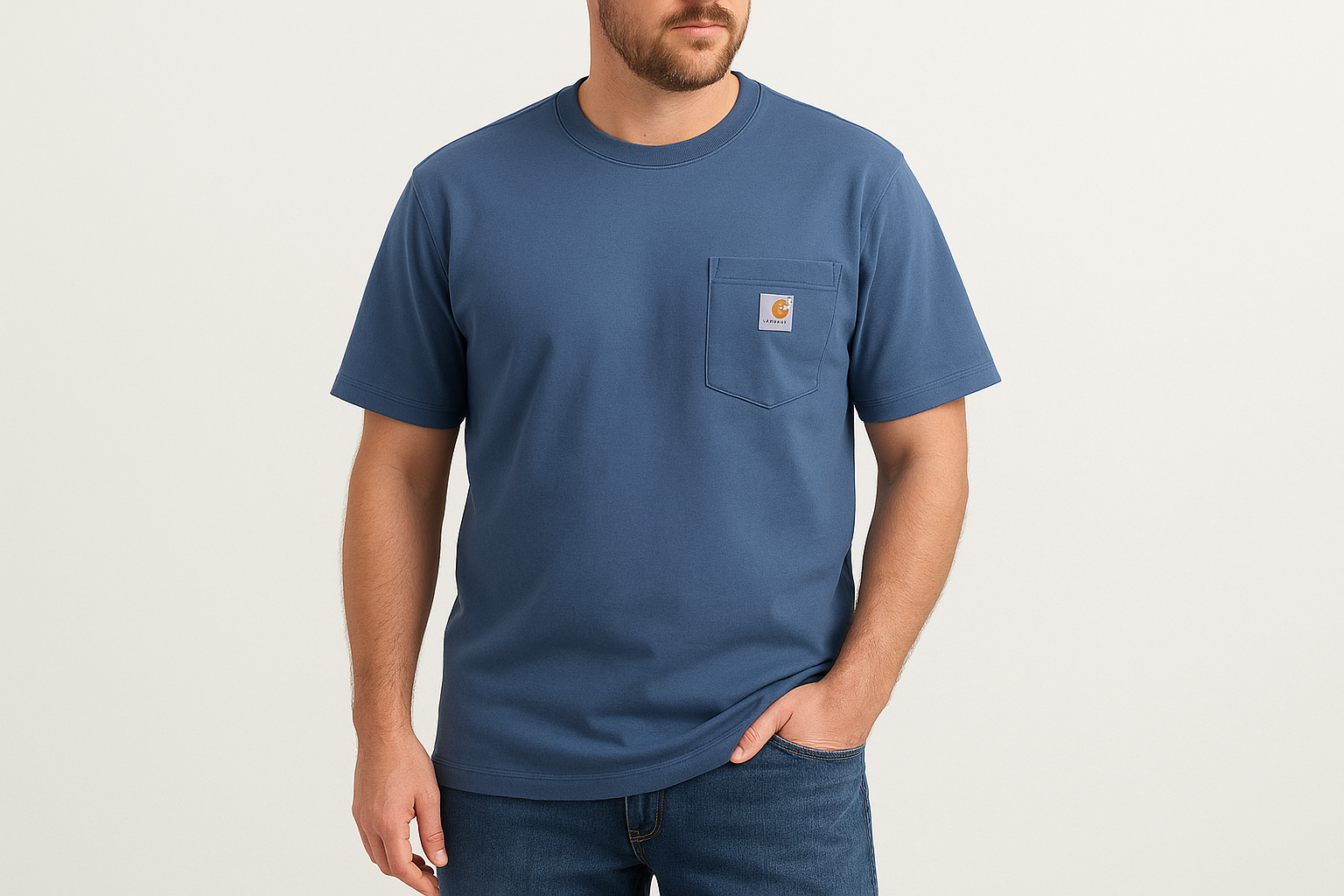 9. Carhartt heavyweight pocket T-shirt
