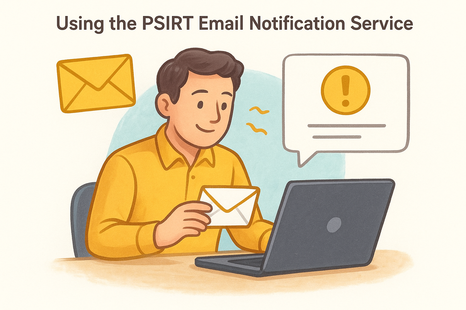 Using the PSIRT Email Notification Service