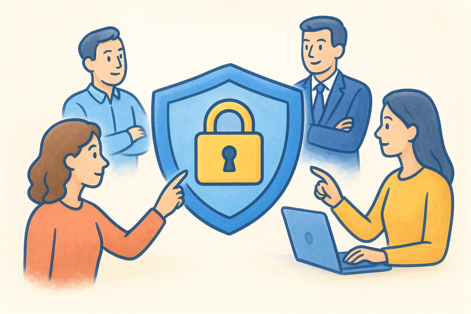 Control who can access personal information
