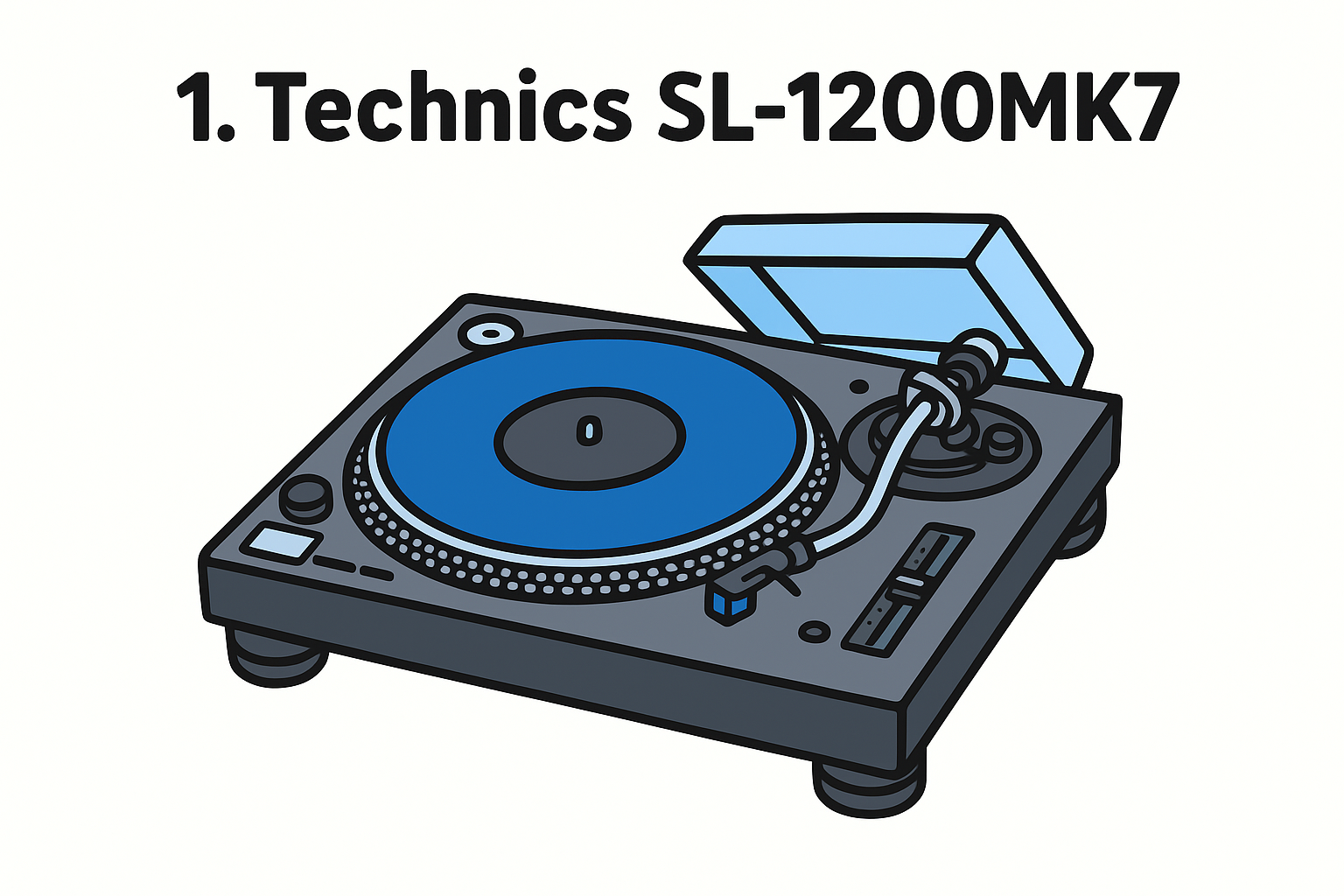 1. Technics SL-1200MK7