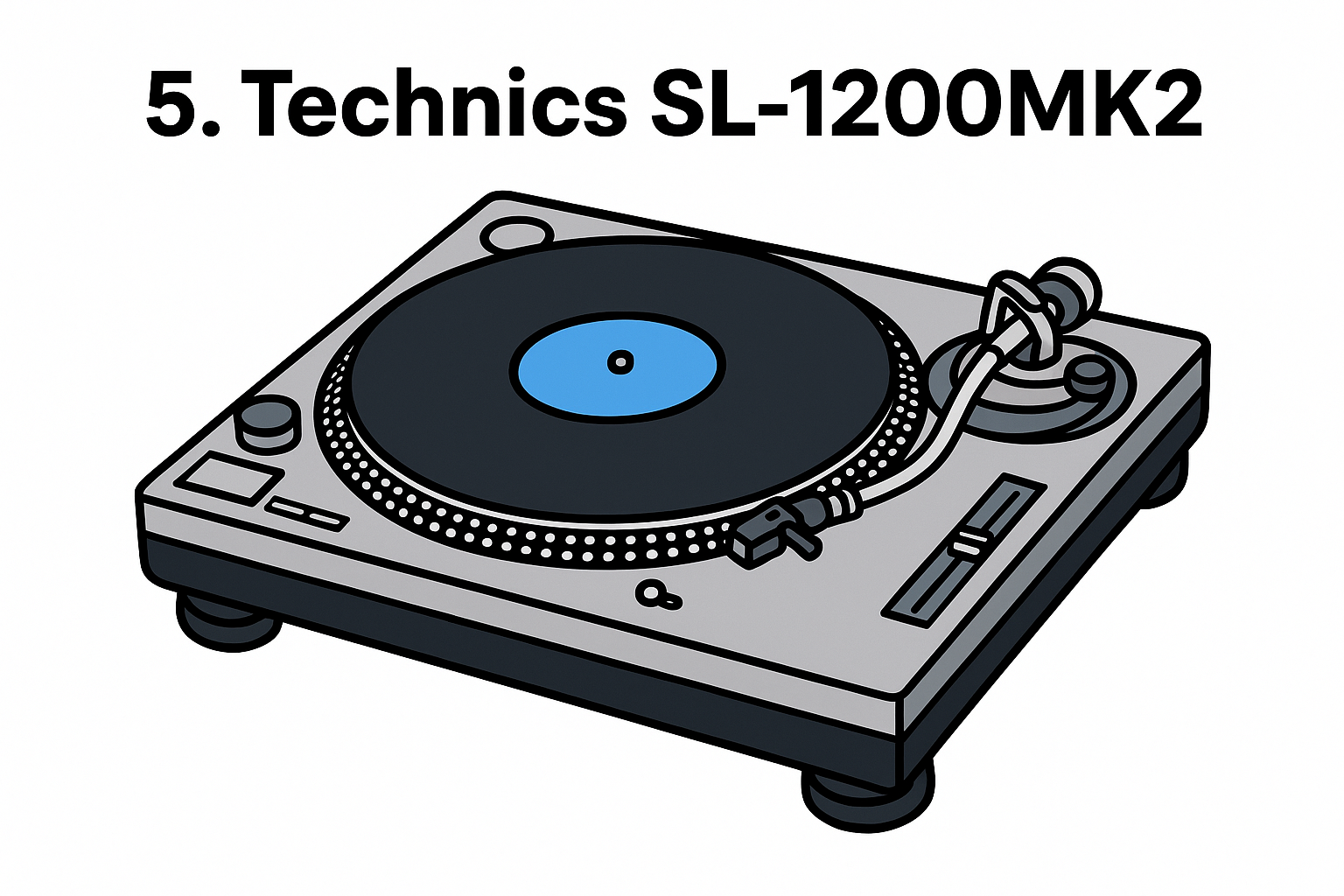 5. Technics SL-1200MK2