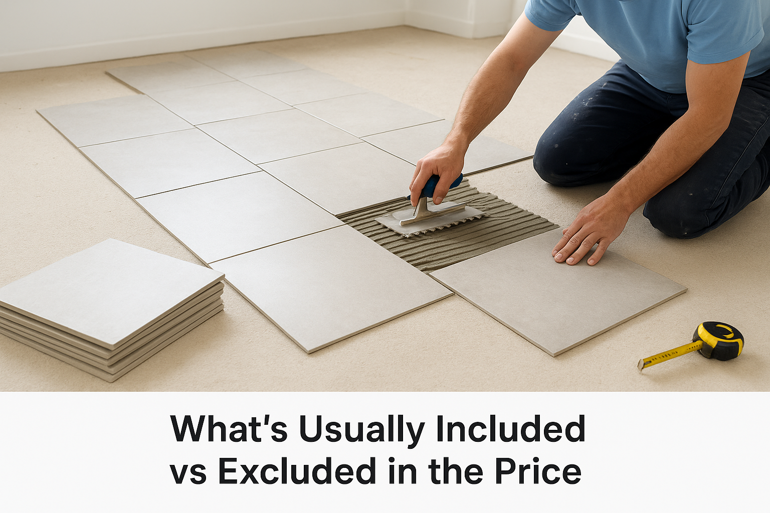 What's Usually Included vs Excluded in the Price