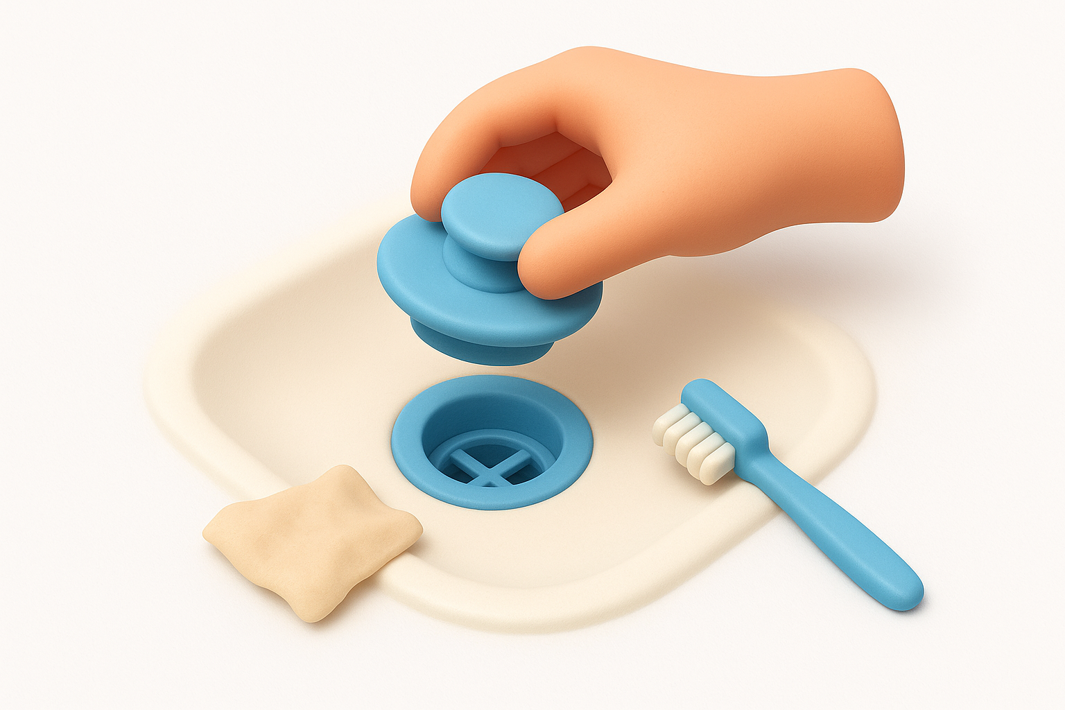 How to remove the stopper