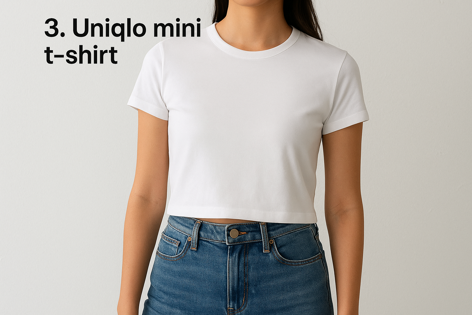 3. Uniqlo mini t-shirt
