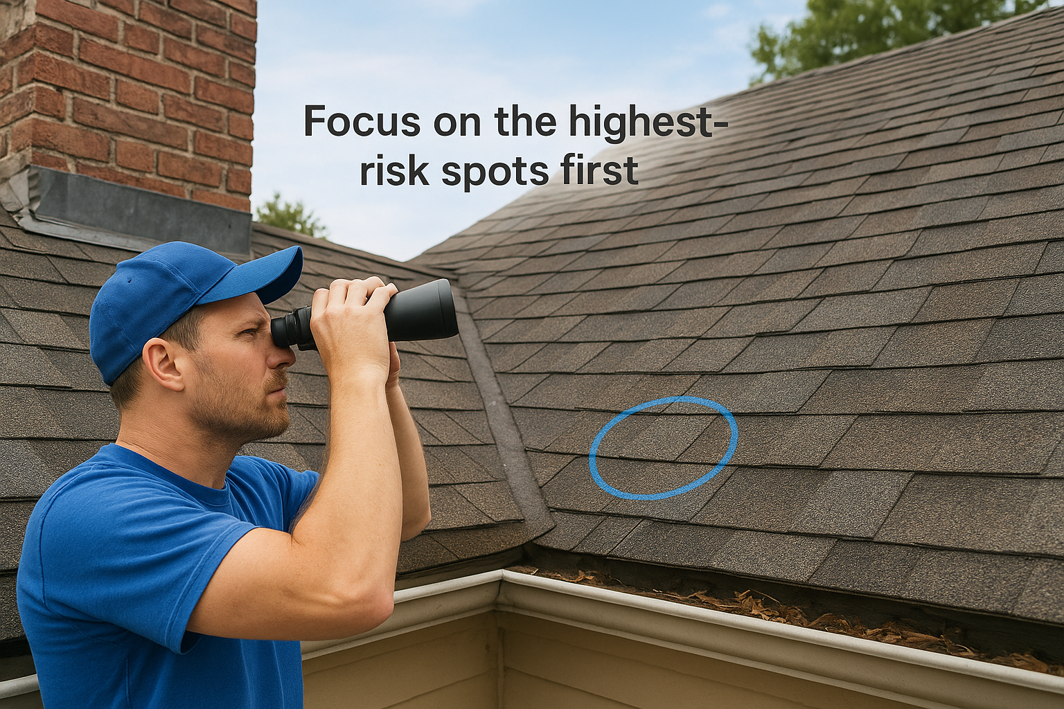 Focus on the highest-risk spots first