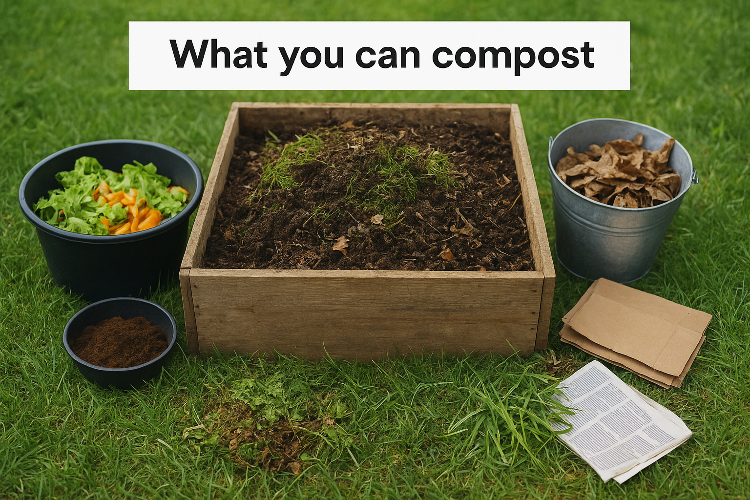What you can compost