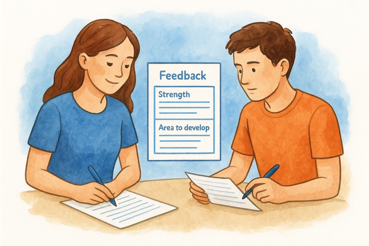 What paired marking looks like in real time