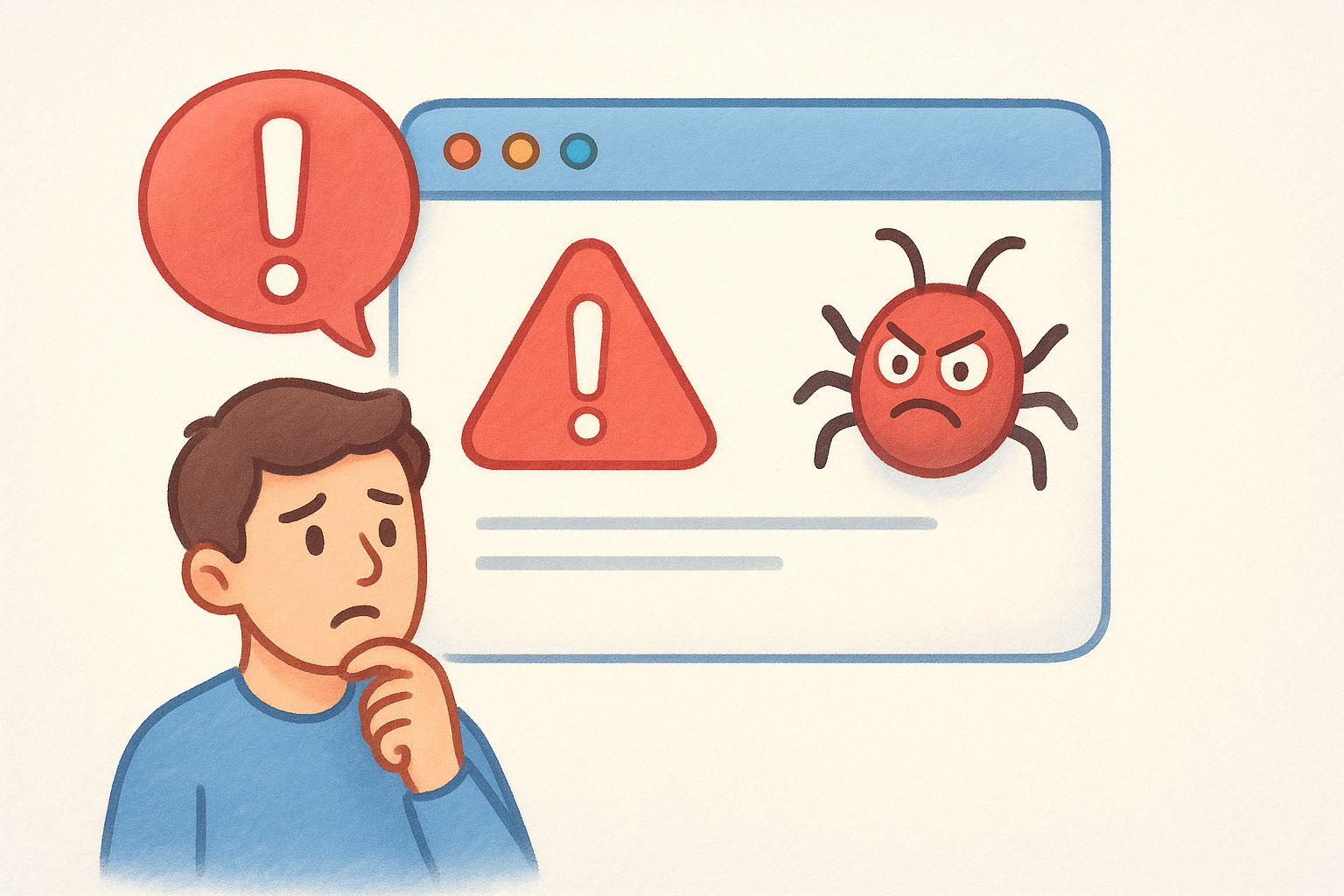 Signs your site is infected