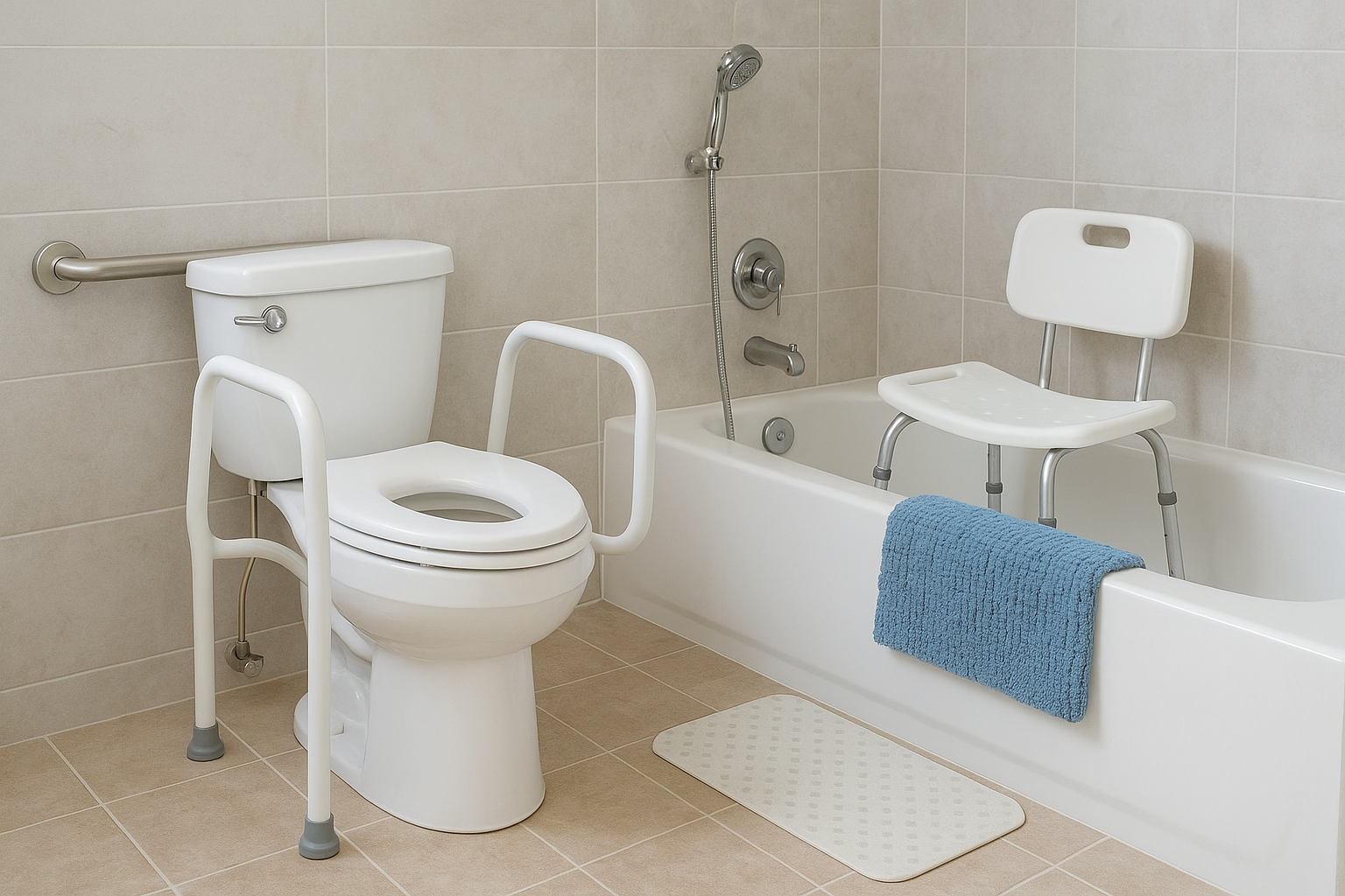 Bathroom setup checklist