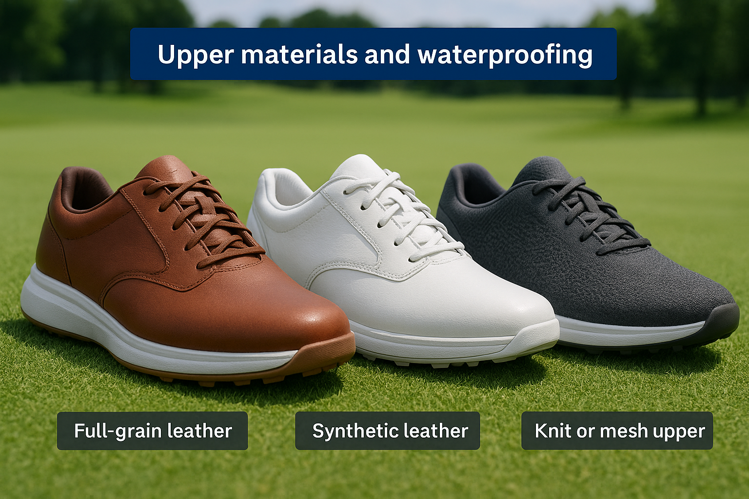 Upper materials and waterproofing