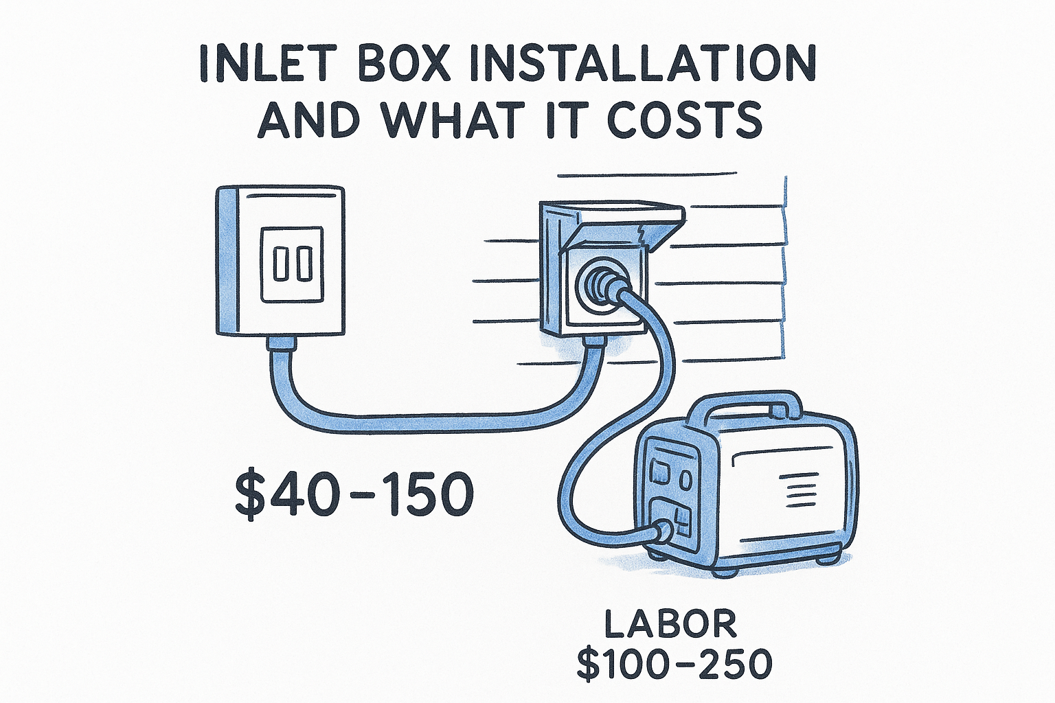 Power Inlet Box Fixed Installation What Is Generator Transfer Switch Installation Cost 2026? ⚡ AZ DC Electric