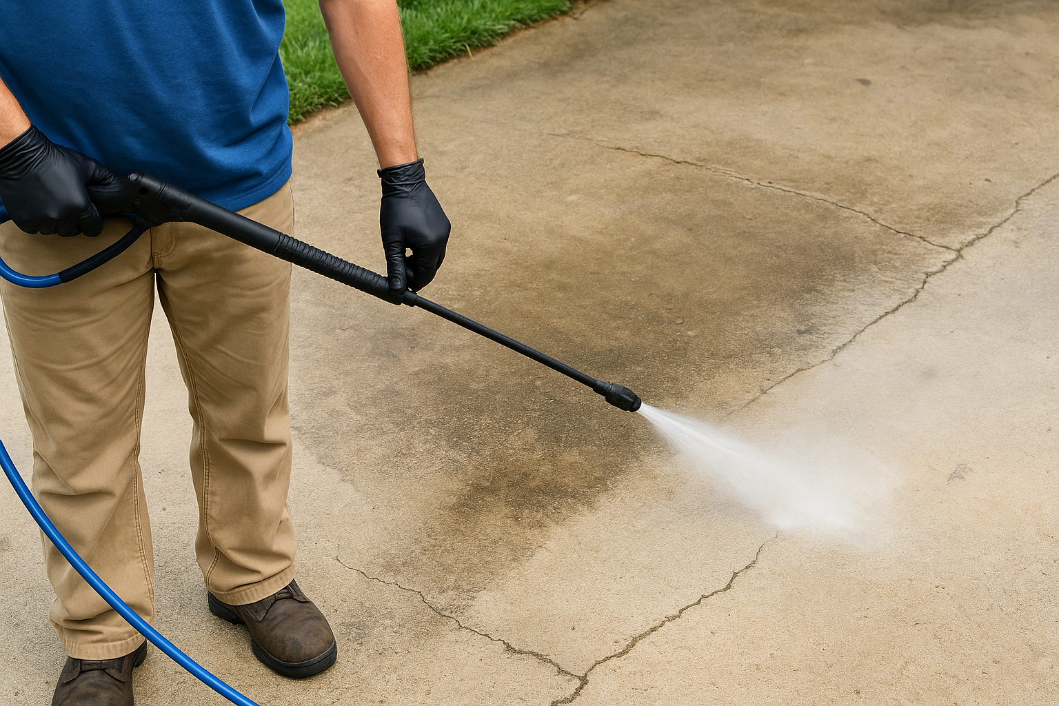 Clean the surface thoroughly